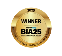 Broker Innovation Awards 2025 Winner, Innovator Investor Lending